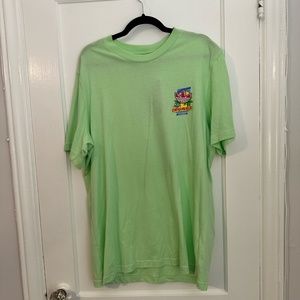 Light green adidas graphic tee shirt